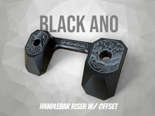 Load image into Gallery viewer, HEIMDALL HANDLEBAR RISERS W/ OFFSET
