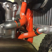 Load image into Gallery viewer, SAMCO SPORT THERMOSTAT BYPASS SILICONE RADIATOR COOLANT HOSE KIT KTM-92 - KTM/HSQ 450/500 2017-19