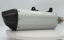 Load image into Gallery viewer, GRAVES MOTORSPORTS STAINLESS SLIP-ON W/ CARBON END CAP | 24+ KTM/HQV/GG