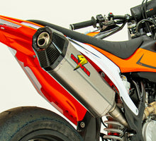 Load image into Gallery viewer, GRAVES MOTORSPORTS Titanium Slip-On w Carbon End Cap 20+ MX Bikes