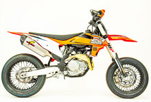 Load image into Gallery viewer, GRAVES MOTORSPORTS Titanium Slip-On w Carbon End Cap 20+ MX Bikes