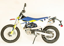 Load image into Gallery viewer, GRAVES TITANIUM SLIP-ON EXHAUST W/ CARBON END CAP | KTM ENDURO R/HUSQVARNA R/SUPERMOTO