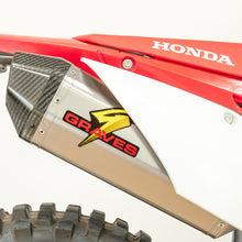 Load image into Gallery viewer, GRAVES MOTORSPORTS TITANIUM SLIP-ON W/ CARBON END CAP | 19+ HONDA CRF450L/RL/X