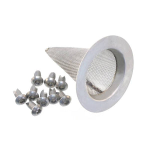 witches cap spark arrestor and self tapping screws