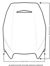 Load image into Gallery viewer, BAJAWORX ENDURO WINDSCREEN | HUSQVARNA FE 350/450/501