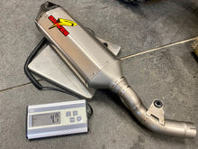 Load image into Gallery viewer, GRAVES MOTORSPORTS TITANIUM SLIP-ON W/ CARBON END CAP | 19+ HONDA CRF450L/RL/X
