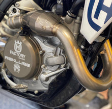 Load image into Gallery viewer, FMF FULL SYSTEM ANODIZED TITANIUM/STAINLESS/CARBON | KTM/HQV