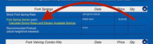 Load image into Gallery viewer, RACE TECH FRONT SPRINGS