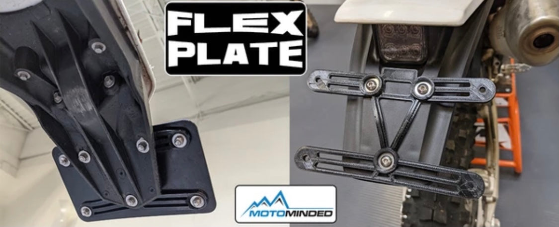 MOTO MINDED FLEX PLATE – Taco Moto Co.