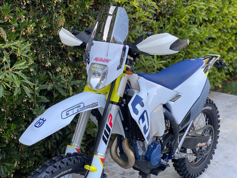 BAJAWORX ENDURO WINDSCREEN | HUSQVARNA FE 350/450/501 – Taco Moto Co.