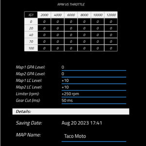 TACO MOTO SX1 ECU FOR 20-23 KTM/HUSKY 500/501 BY GET