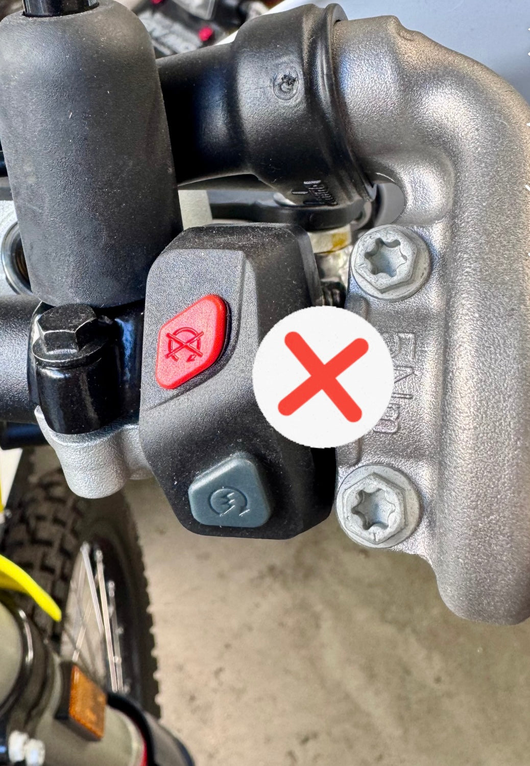 DUAL BUTTON START / KILL SWITCH FOR KTM, GASGAS, HUSKQVARNA