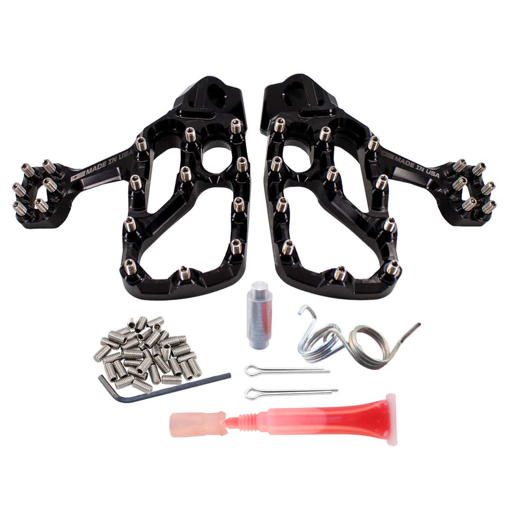 thumbnail image 2 of TARAZON Billet MX Wide Foot Pegs For Honda CRF1000L Africa Twin (18-19) & CRF250/450 R/X - CNC Aluminum 2 of 6
