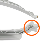 Load image into Gallery viewer, *OPEN BOX AS IS* TIDY TAIL ALL-IN-ONE REAR LIGHT | 2017-19 KTM RTECH UNDERFENDER | WHITE