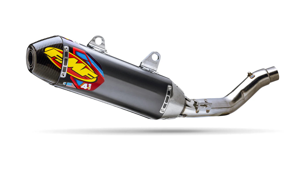 FMF FACTORY 4.1 RCT STAINLESS SLIP ON W/ CARBON END CAP