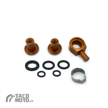 Load image into Gallery viewer, 90 Degree FUEL PUMP FITTING by TACO MOTO CO.