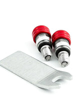 Load image into Gallery viewer, *OPEN BOX AS IS* SYSTEM TECH RACING / STR SPEED BLEED FORK VALVES | PN10-22 VALVES - QTY 2 | RED