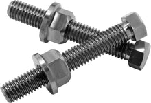 Load image into Gallery viewer, WORKS TI AXLE ADJUSTER BOLTS KTM/HUS 10X50MM/10MM / 10MM/13MM NUTS