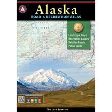 Load image into Gallery viewer, ALASKA ROAD &amp; RECREATION ATLAS