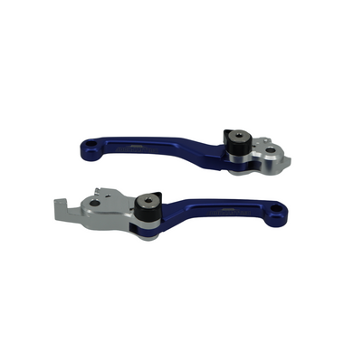 *OPEN BOX AS IS* BULLET PROOF DESIGNS CLUTCH/BRAKE LEVER SET | HUSKY MAGURA - BLUE