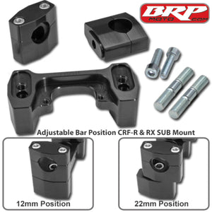 BRP ADJUSTABLE SUB MOUNT | 19-22 HONDA CRF 450L/RL – Taco Moto Co.