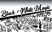 Load image into Gallery viewer, READY TO RIDE GRAPHICS KIT - BLACK + WHITE MAGIC by WOTTO