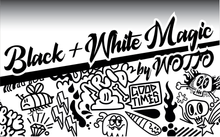 Load image into Gallery viewer, GRAPHICS KITS by TACO MOTO  CO. | BLACK + WHITE MAGIC by WOTTO