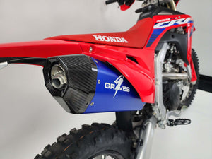 GRAVES MOTORSPORTS SLIP-ON EXHAUST SYSTEM | HONDA 2019+ CRF450RL / L / X