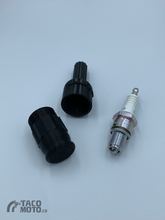 Load image into Gallery viewer, TWO STROKE SPARK PLUG HOLDER BY TACO MOTO