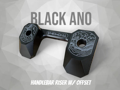 HEIMDALL HANDLEBAR RISERS W/ OFFSET