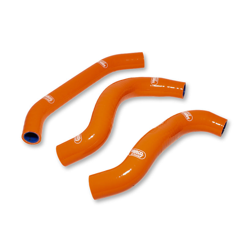 SAMCO 3-PIECE SILICONE RADIATOR COOLANT HOSE KIT KTM-129 | 2024-25 KTM 250/350 EXCF, FE