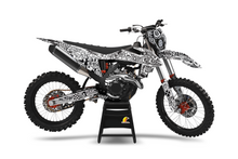 Load image into Gallery viewer, READY TO RIDE GRAPHICS KIT - BLACK + WHITE MAGIC by WOTTO