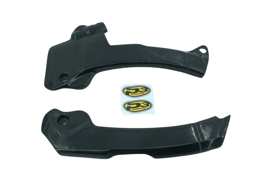 *OPEN BOX AS IS* P3 CARBON FIBER FRAME GUARDS | 2024 HUSQVARNA 125-501