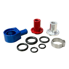Load image into Gallery viewer, *ASSORTED COLOR SET* 90 Degree FUEL PUMP FITTING by TACO MOTO
