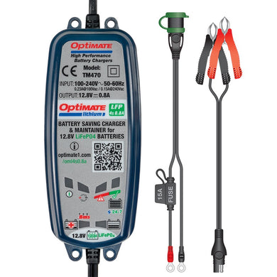 TECMATE OPTIMATE LITHIUM BATTERY CHARGER