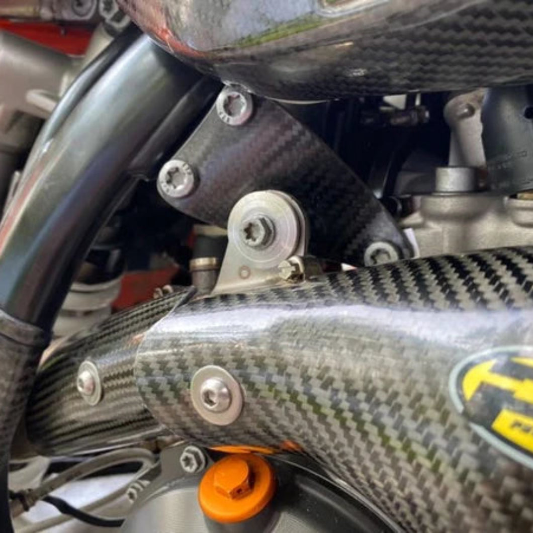 P3 CARBON ENGINE MOUNTS | 2020 - 2023 KTM/HUSQVARNA | FE501s 500 EXC-F 500 XCFW