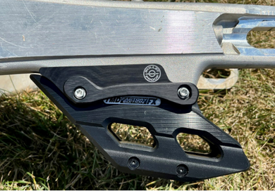 OPEN BOX BULLET PROOF DESIGNS SWINGARM GUARD| KTM/HUSQ 2024 BLACK