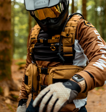 Load image into Gallery viewer, Rider wearing copper vest