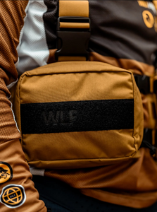 Close up image of the side pocket on a Copper Pack Vest