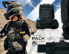 Load image into Gallery viewer, Woman wearing the Black Pack Vest