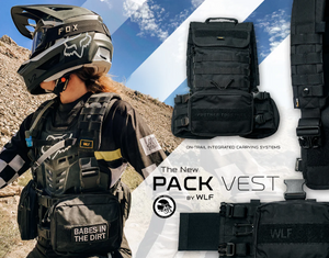 Woman wearing the Black Pack Vest