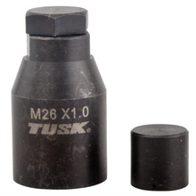 Load image into Gallery viewer, Black Tusk tool with cylindrical component on a white background