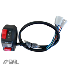 Load image into Gallery viewer, SLIM FIT LEFT HAND MASTER SWITCH by TACO MOTO CO.