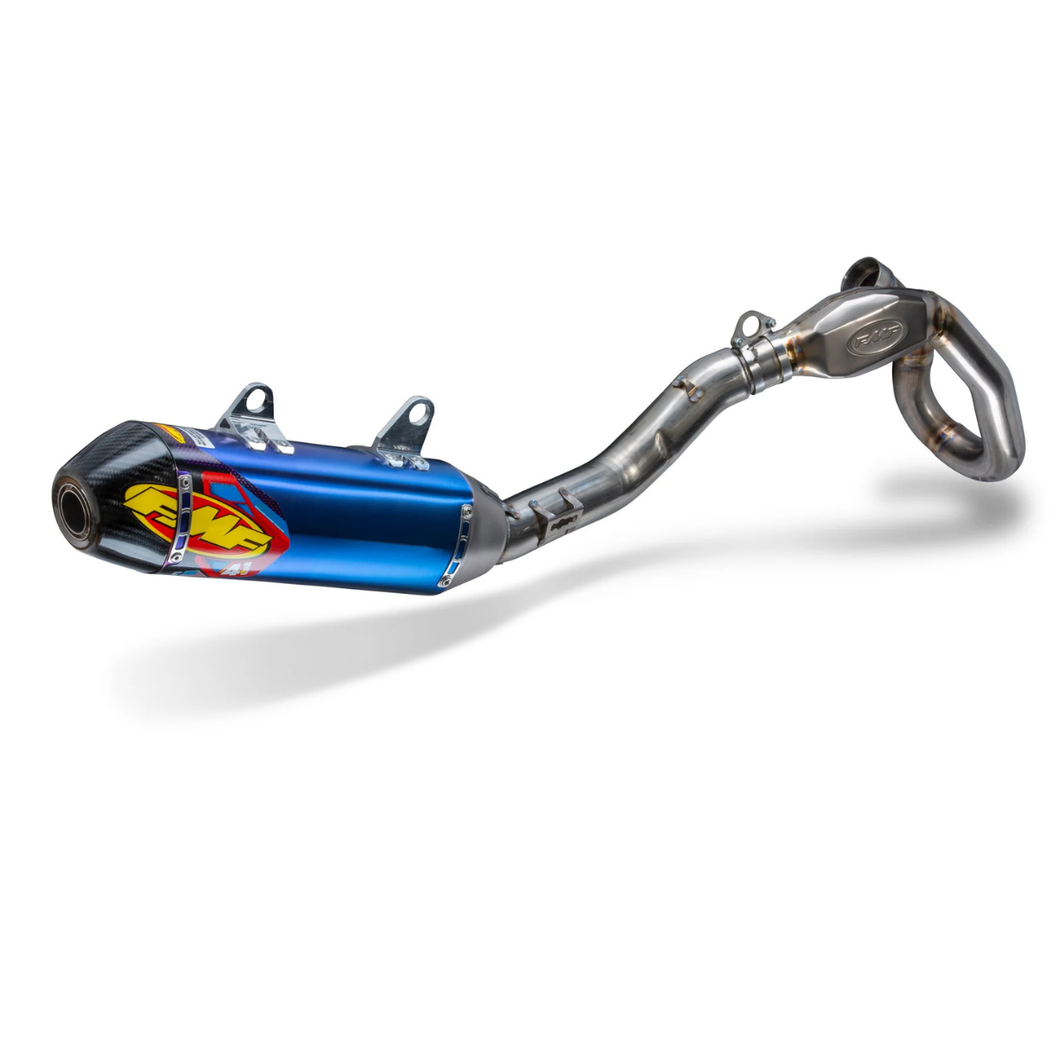 FMF FULL SYSTEM ANODIZED TITANIUM/STAINLESS/CARBON | KTM/HQV