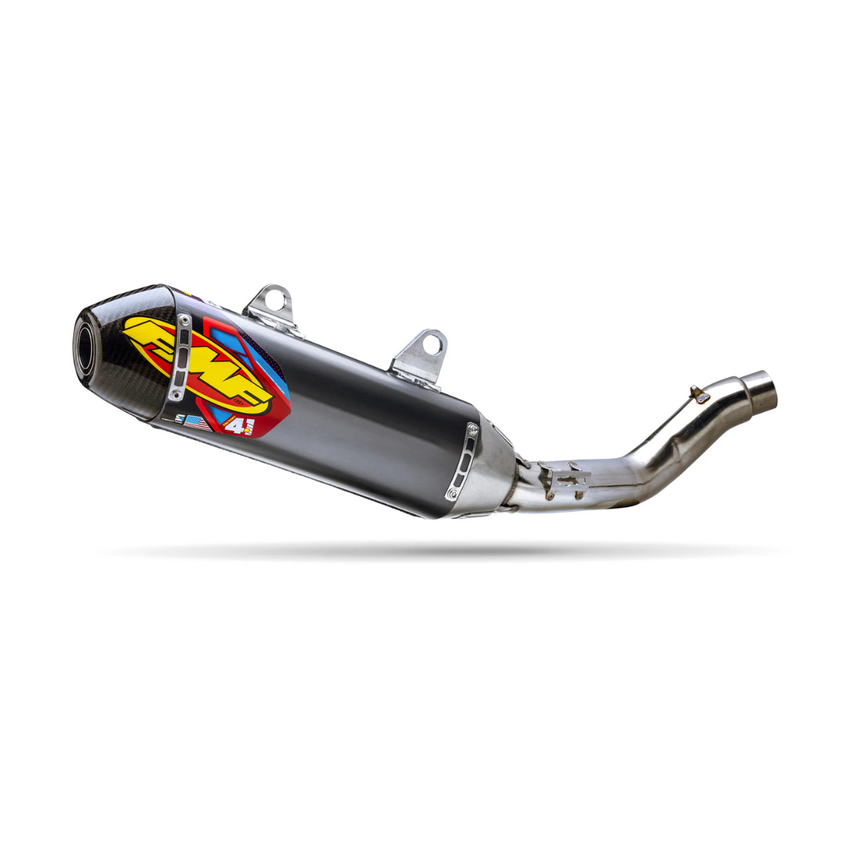 FMF FACTORY 4.1 RCT STAINLESS SLIP ON W/ CARBON END CAP | 20-23