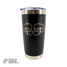 Load image into Gallery viewer, TACO MOTO CO. KNUCKLES TUMBLER