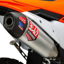 Load image into Gallery viewer, YOSHIMURA RS-12 STAINLESS SLIP-ON EXHAUST W/ ALUMINUM MUFFLER | 2024 KTM 350/500 EXC-F, FE