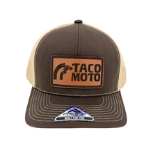 Load image into Gallery viewer, TACO MOTO RIDER PATCH TRUCKER HAT