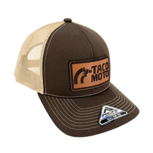 Load image into Gallery viewer, TACO MOTO RIDER PATCH TRUCKER HAT
