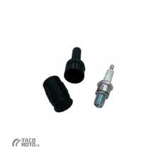 Load image into Gallery viewer, TWO STROKE SPARK PLUG HOLDER BY TACO MOTO
